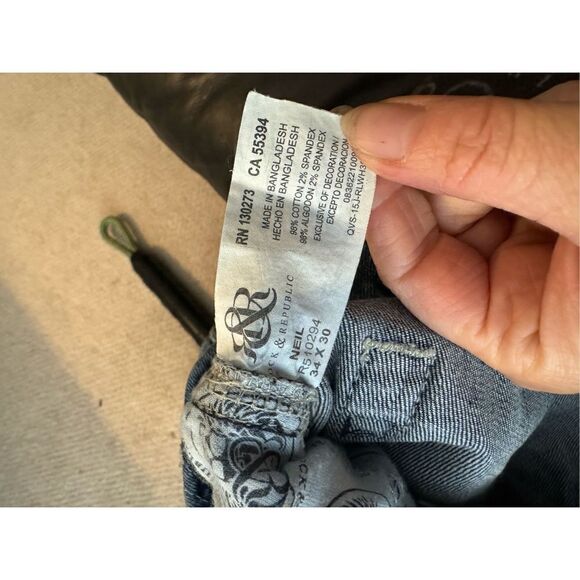 Rock & republic straight Neil jeans size 34X30 - Picture 7 of 7